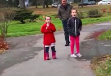 Little Girls Save A Dog’s Life, Then Mom Brings Her Home As Their New Pet