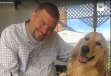 Man Thinks He’s Going To A Meeting, Gets A Service Dog Instead